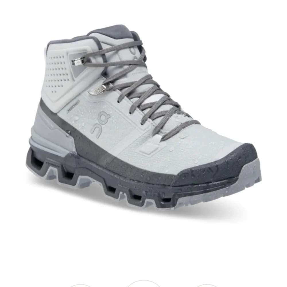 ON WOMEN’S CLOUDROCK 2 WATERPROOF GLACIER ECLIPSE Size 9 - Picture 2 of 11